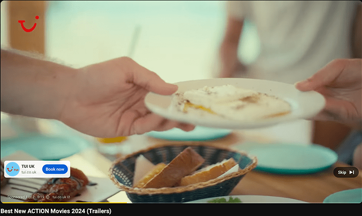 YouTube served us ads while our VPN was inactive